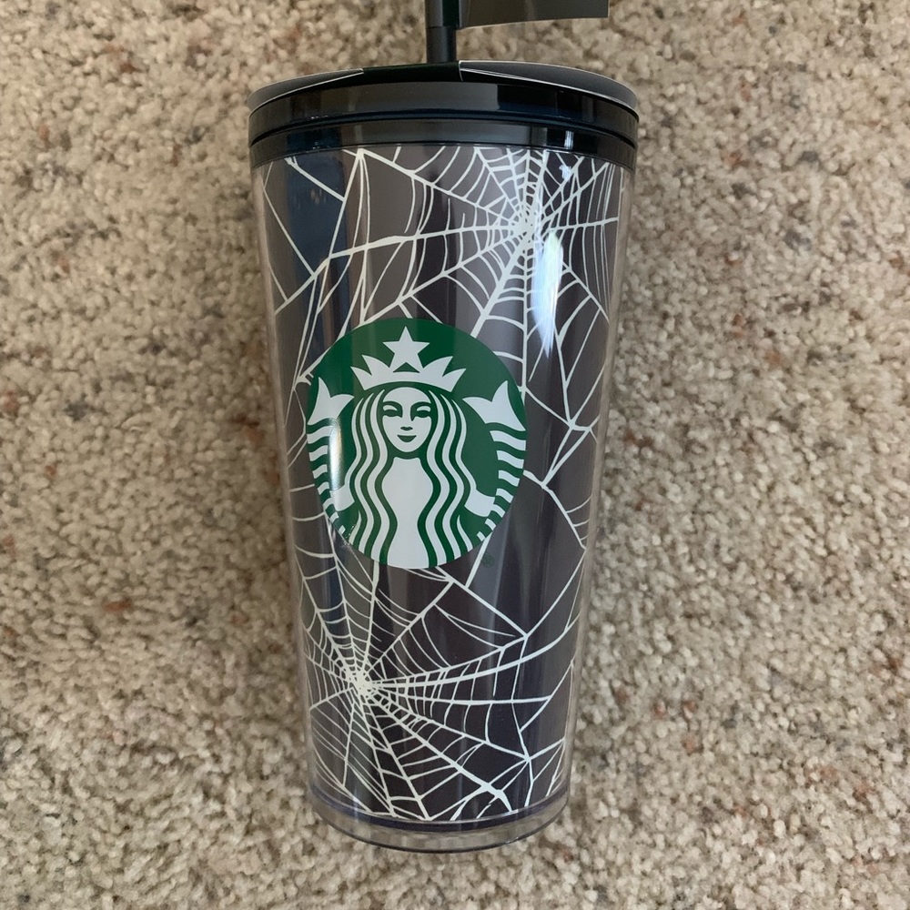 2021 Halloween Starbucks Spiderweb Tumbler